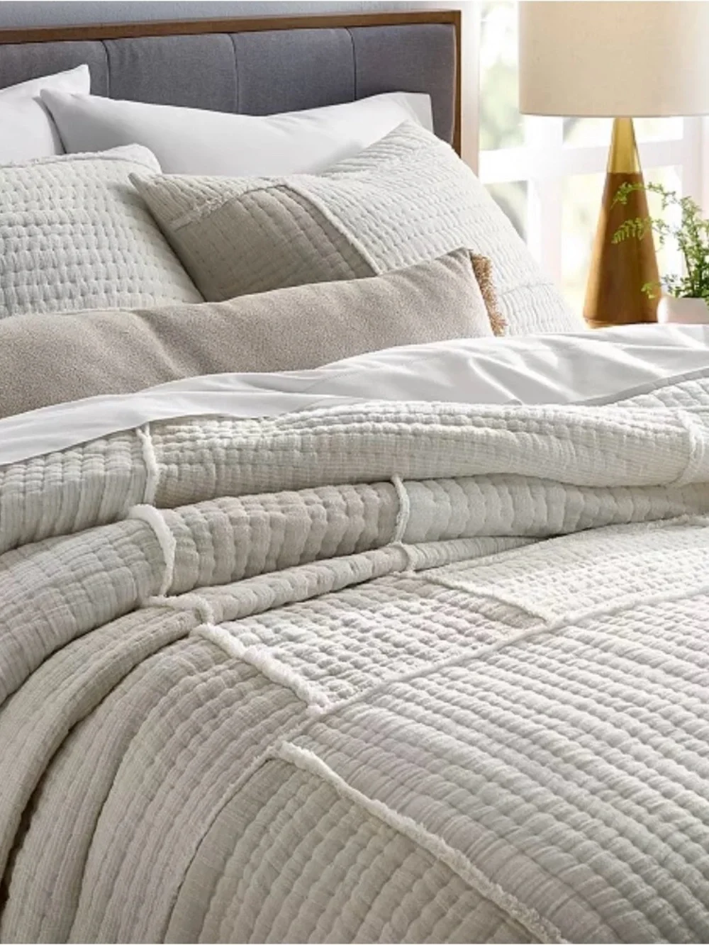 Oake Layered 3-Pc. Quilt Set, Full/Queen